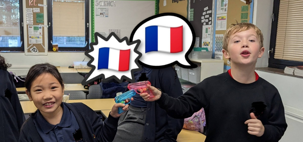 Children speaking French with confidence